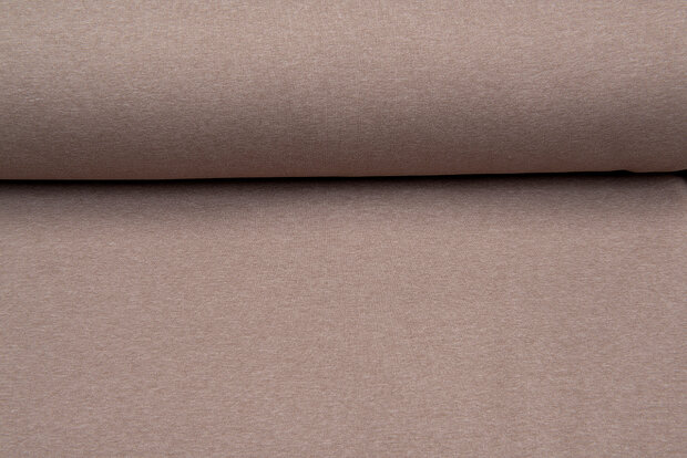 Sweat donkertaupe melange