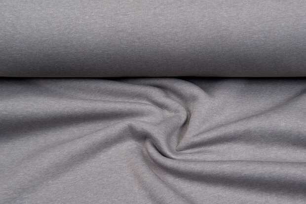 Sweat taupe-grijs melange