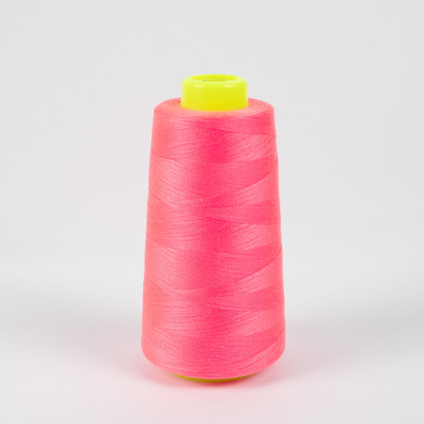 Lockgaren neon roze