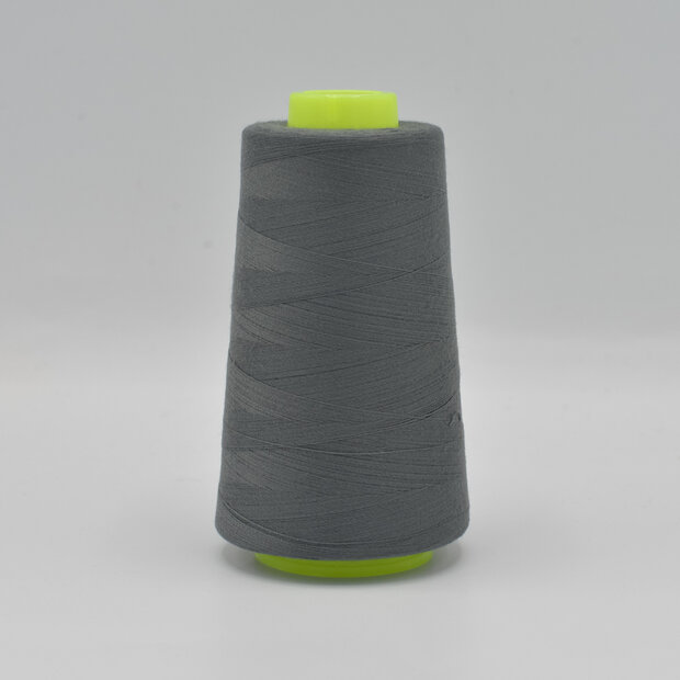 Lockgaren middengrijs melange