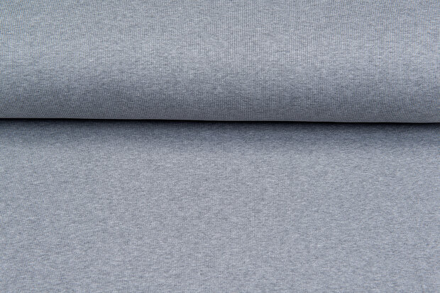 Rib jersey grijs melee