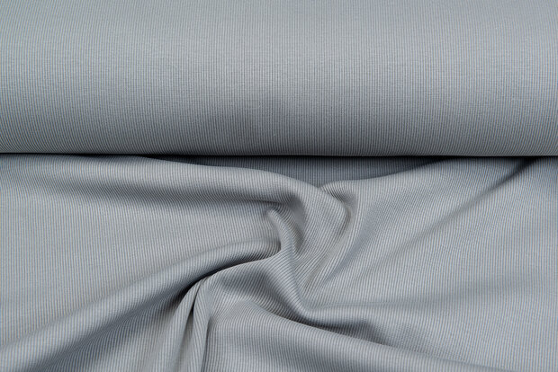 Heavy Rib jersey grijs