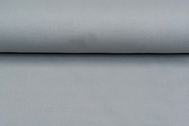 Heavy Rib jersey grijs