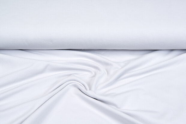 Sweat / zomersweat grijs-wit