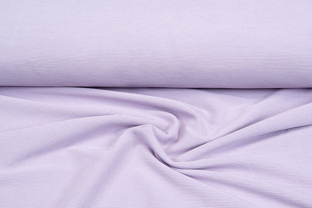 Ottoman Ripp Jersey flieder