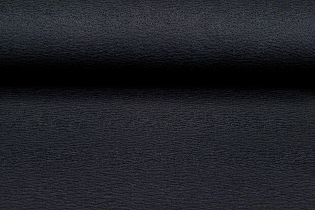 Gebreide Jacquard stof little dots zwart