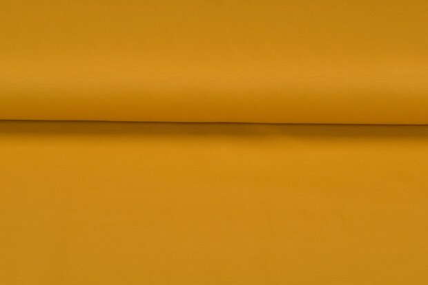 French Terry okergeel