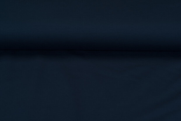 French Terry marineblauw