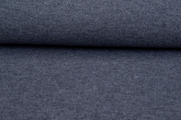 Walkloden grijs melange