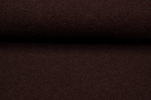 Walkloden donkerbruin