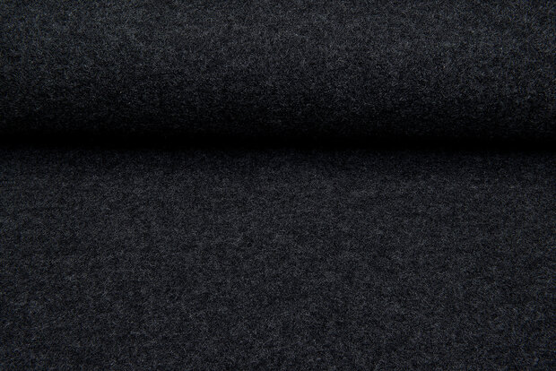 Walkloden antraciet melange