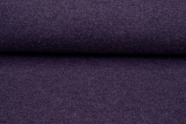 Walkloden paars melange