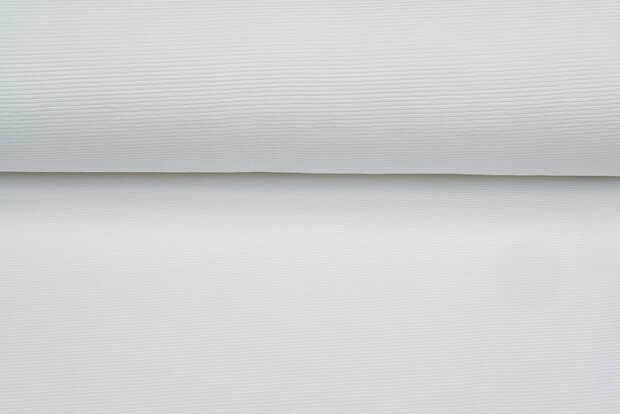 Ottoman Rib jersey ecru