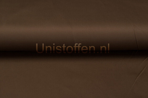 Katoenen Stretch,bronsbruin