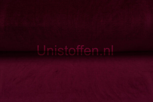 Nicky Velours ,dunkel magenta