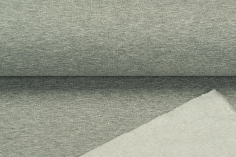Sweat melee White Yarn lichtgrijs