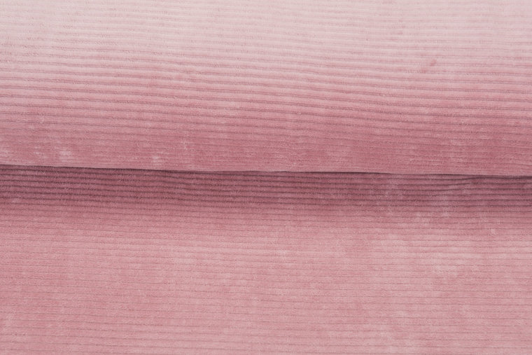 Rib jersey breed pastel roze 1
