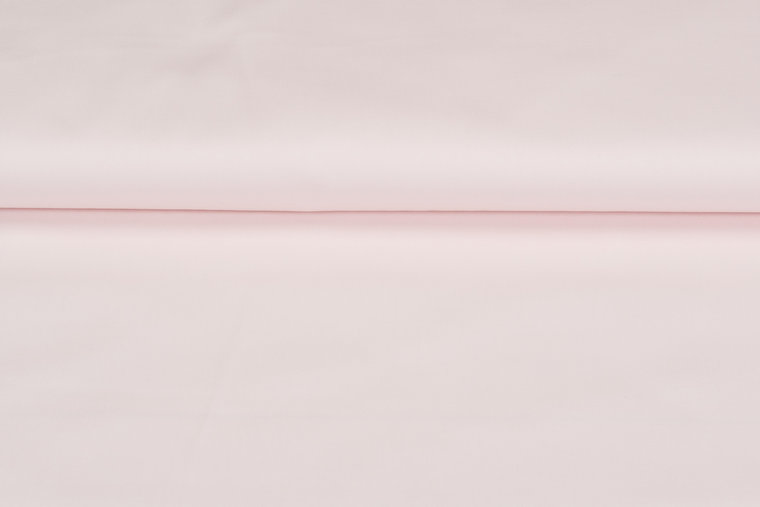 Katoen Poplin uni licht roze