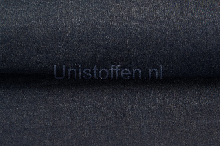 Washed Denim Stretch,donkerblauw