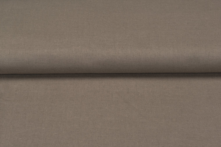 Viscose Linnen taupe