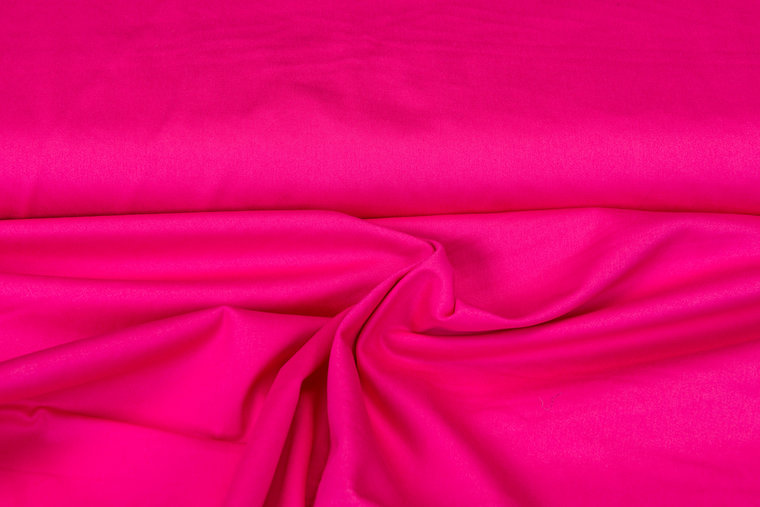 Katoenen Stretch pink