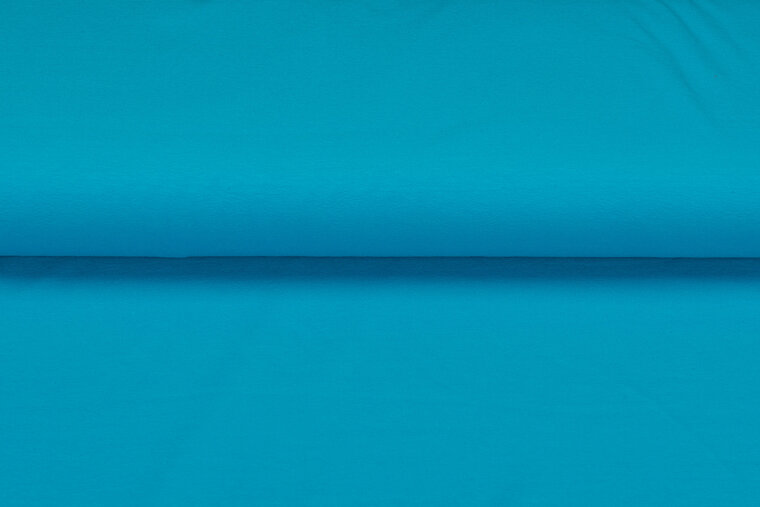 Katoenen Tricot aqua