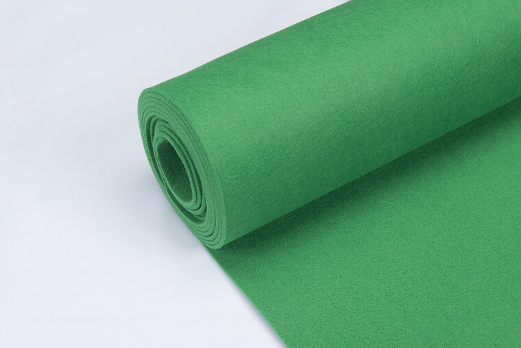 Vilt 3mm grasgroen