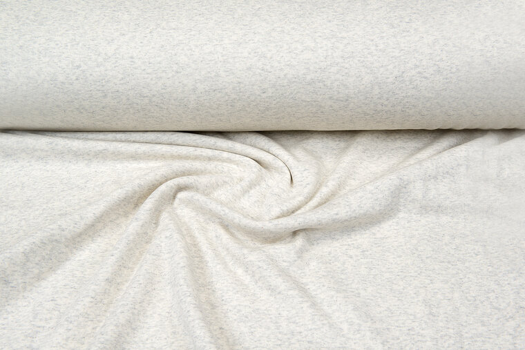 Alpenfleece lichtgrijs-ecru