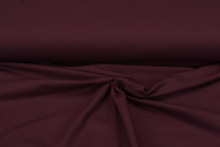 Viscose jersey bordeaux 1