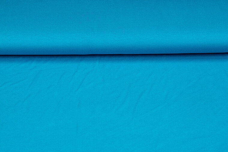 Viscose jersey licht petrol