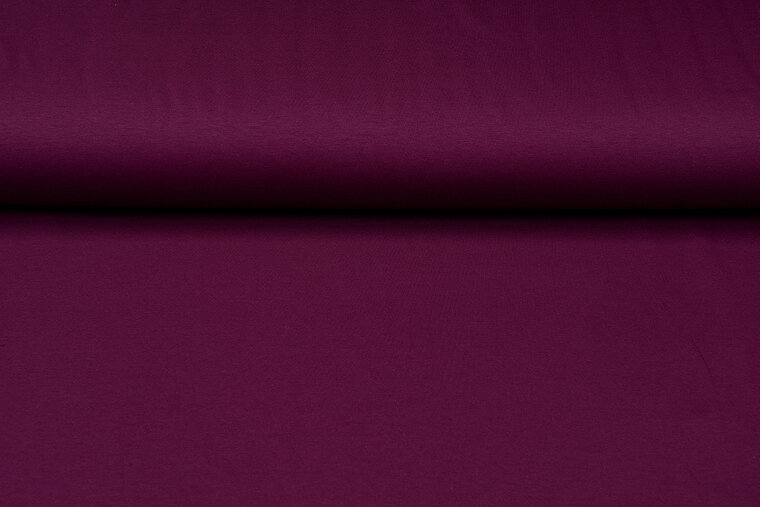 Viscose jersey aubergine