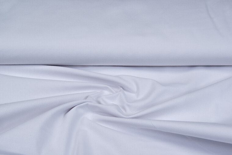 Canvas uni wit