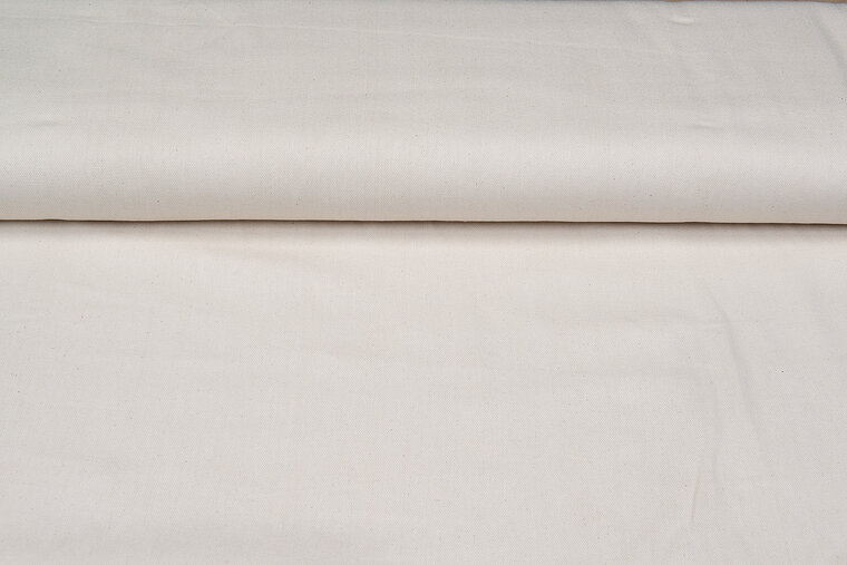 Canvas uni lichtbeige