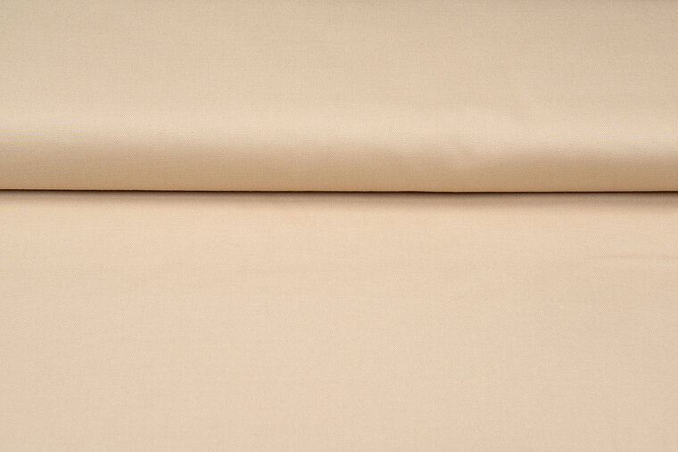 Canvas uni donkerbeige