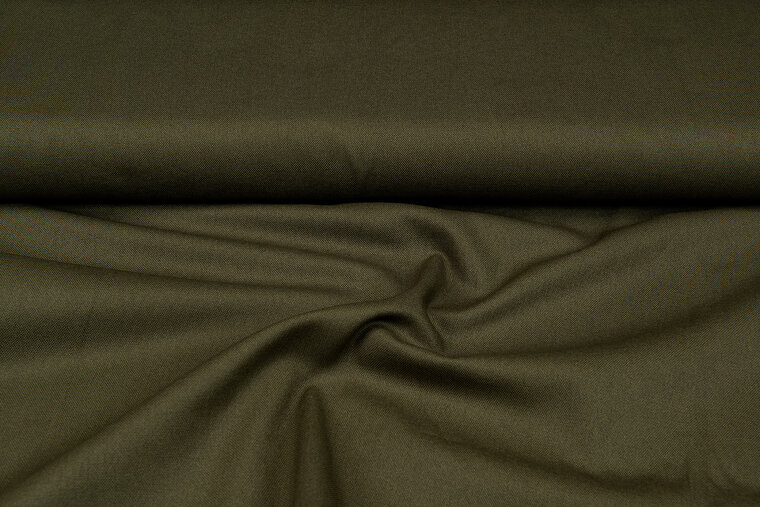 Canvas uni donkergroen