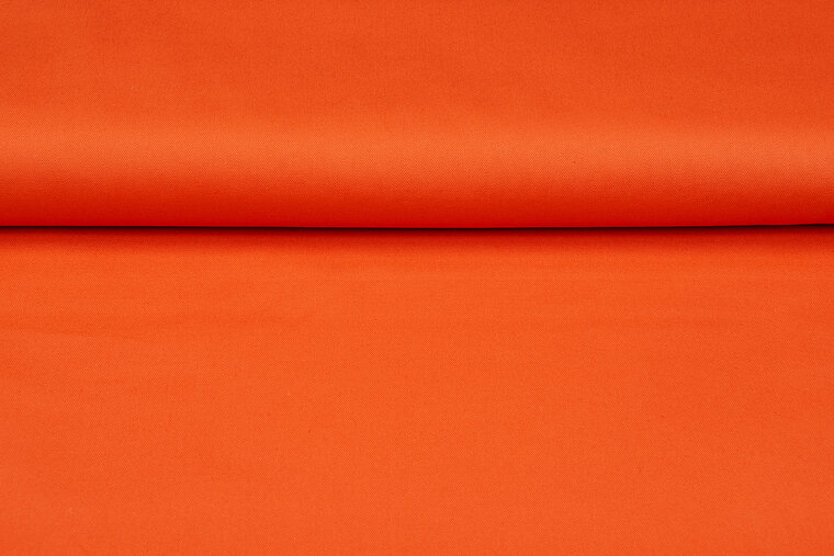 Canvas uni oranje