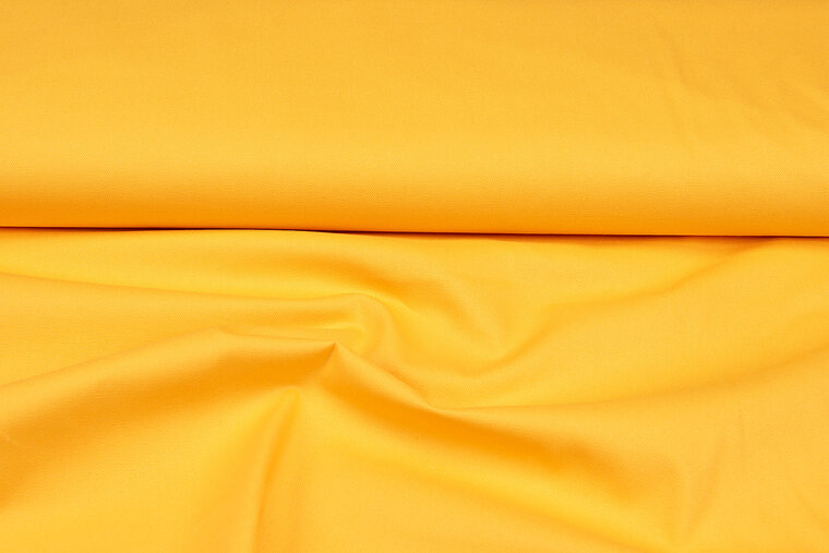 Canvas uni donkergeel