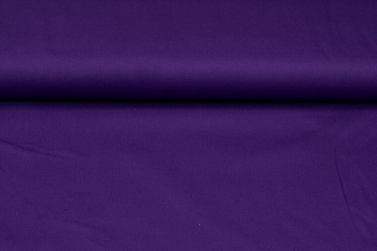 Canvas uni donkerpaars