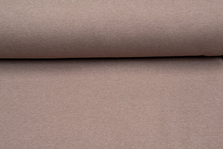 Sweat donkertaupe melange