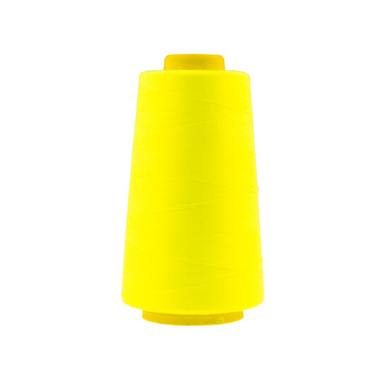 Lockgaren neon geel
