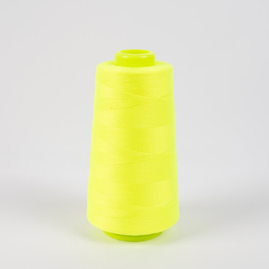 Lockgaren neon geel