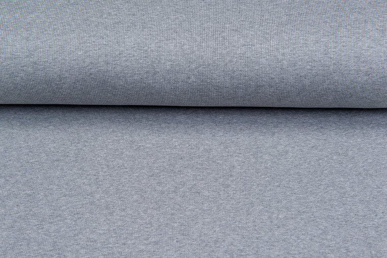 Rib jersey grijs melee