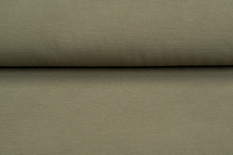Ottoman Rib jersey pastelgroen