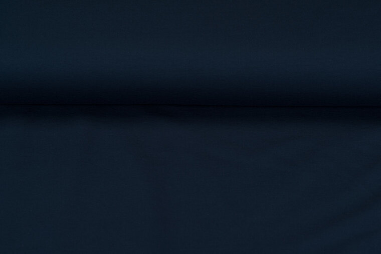 French Terry marineblauw