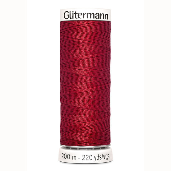 G&uuml;termann universeel naaigaren midden rood