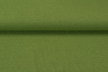 Katoenen Tricot Melee Black Yarn groen