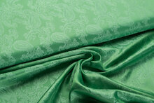 Voeringstof jacquard Paisley VO74 limegroen