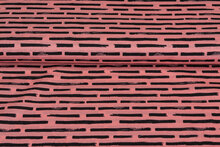 Katoen Poplin bedrukt brush stripes JS221