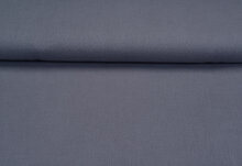 Katoenen mousseline uni grijs