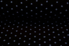 Boiled wool fluffy small dots braun-grau